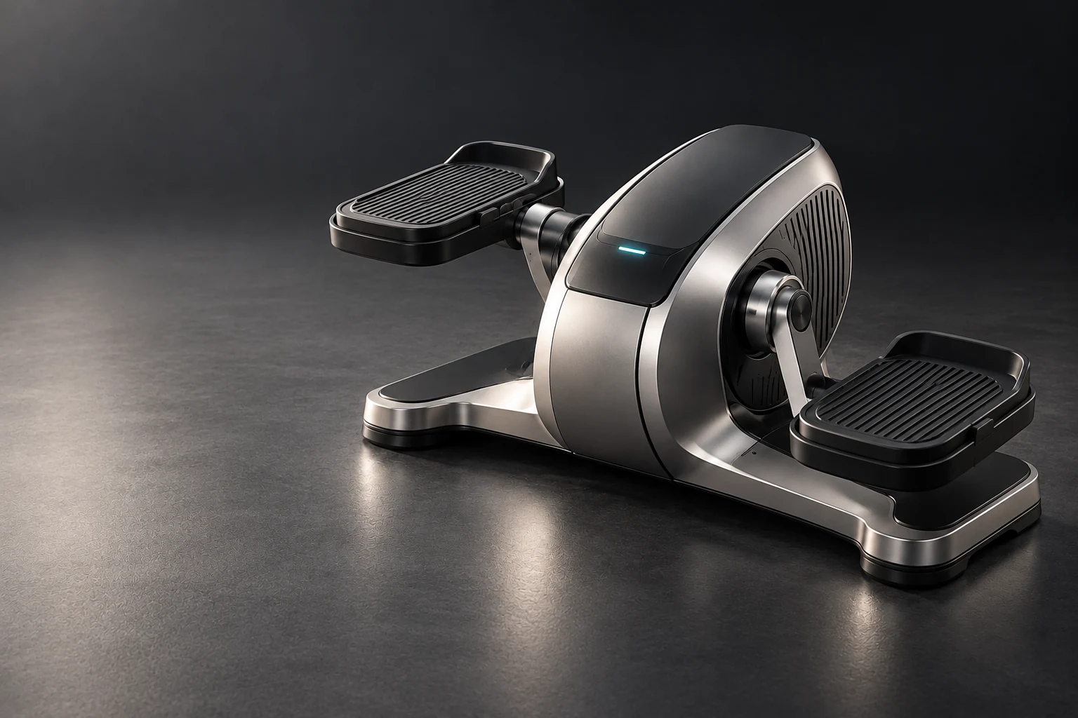 Treadspark concept with two pedals and a central energy module